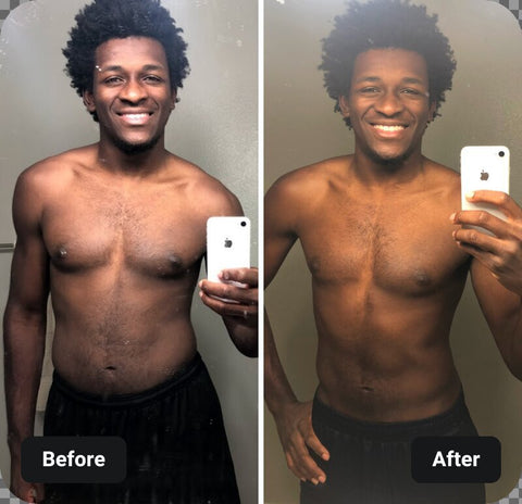 Barre Blend before and after results