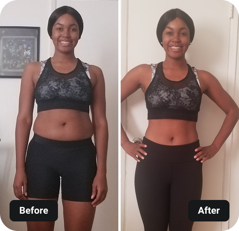 Barre Blend before and after results