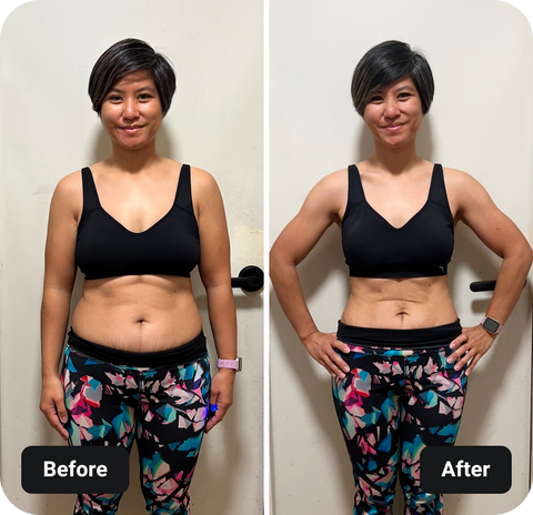 BODi Lava before and after results