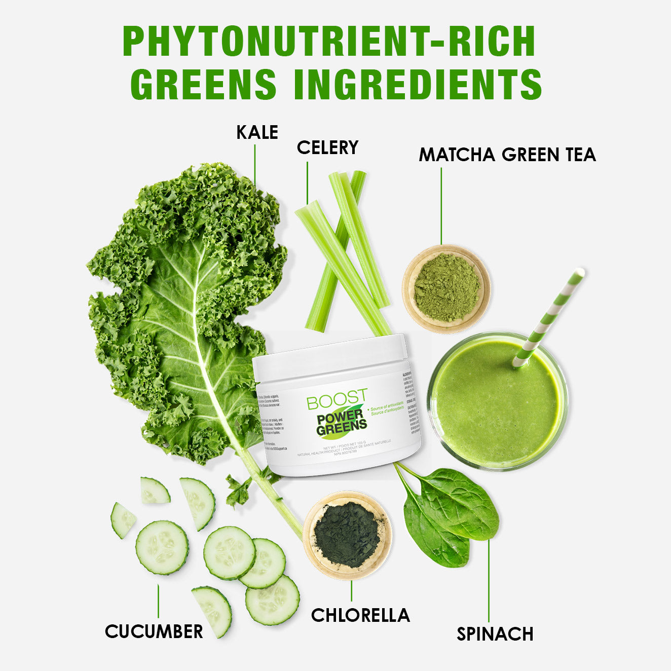 Power Greens ingredients