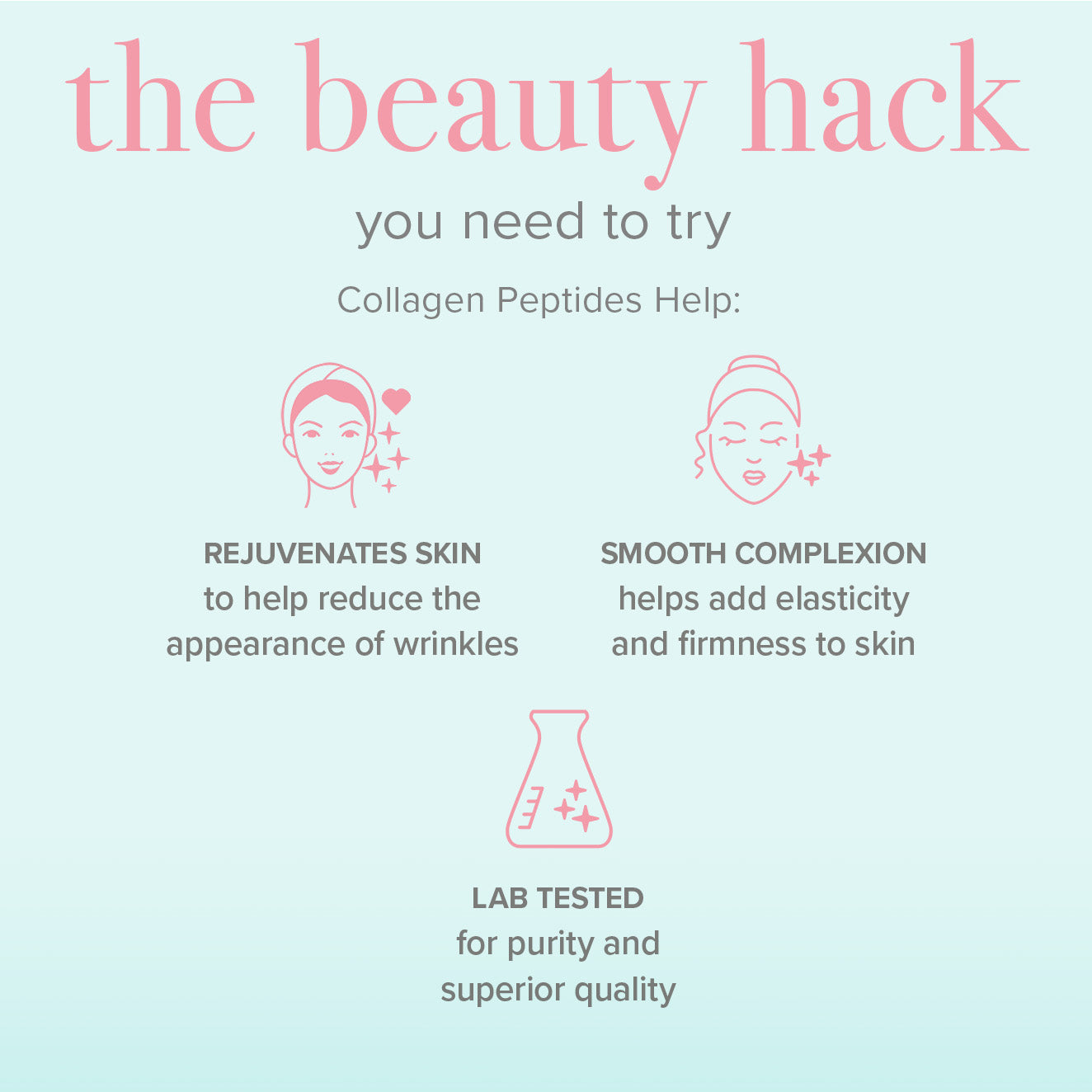 Collagen peptides beauty hacks