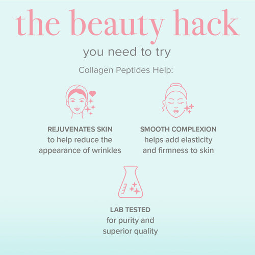 Collagen peptides beauty hacks