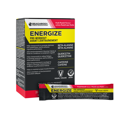 Energize Fruit Punch sticks