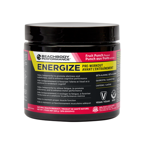 Energize Fruit Punch tub