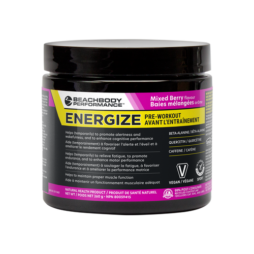 Energize Mixed Berry tub