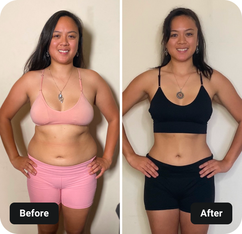 Job1 before and after results