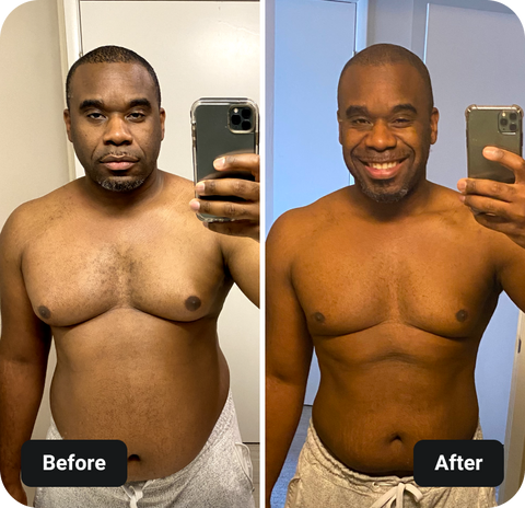 Job1 before and after results