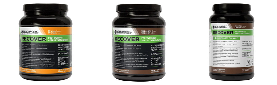 Recover Post Workout Protein Powder Flavors