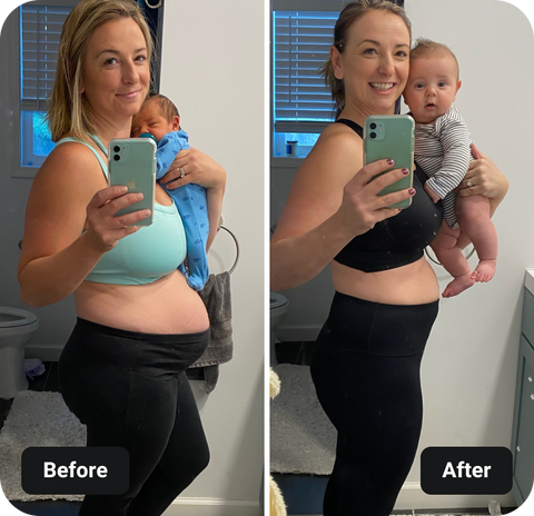 Pre and Post Natal Barre Blend before and after results