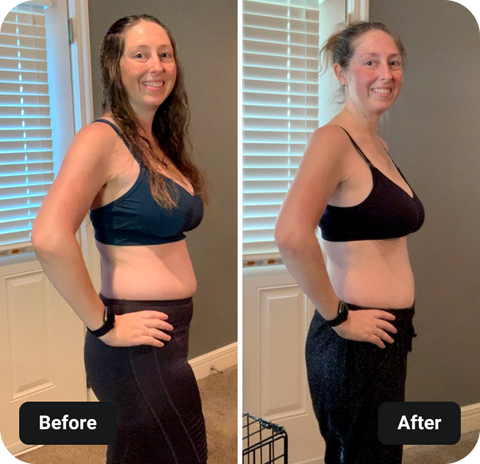 Pre and Post Natal Barre Blend before and after results