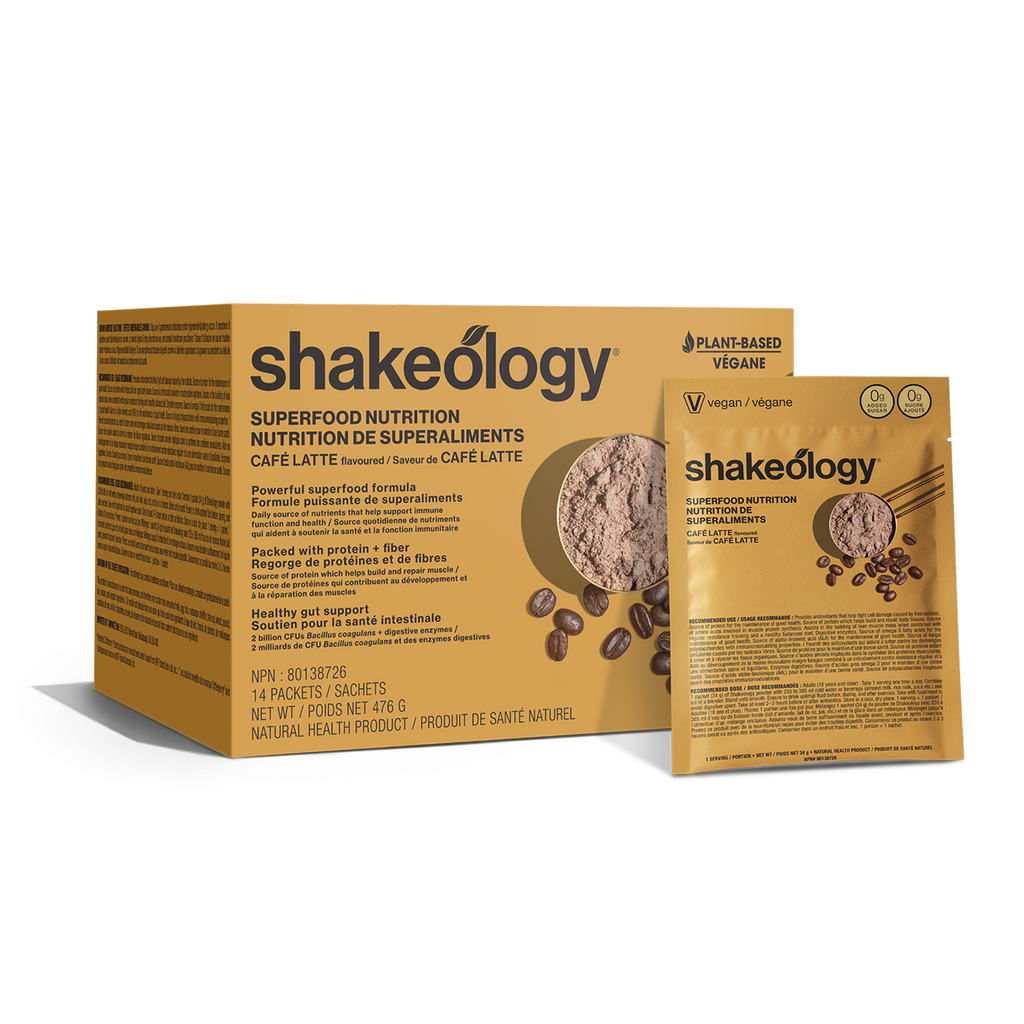 Shakeology 0g Sugar Cafe Latte Vegan