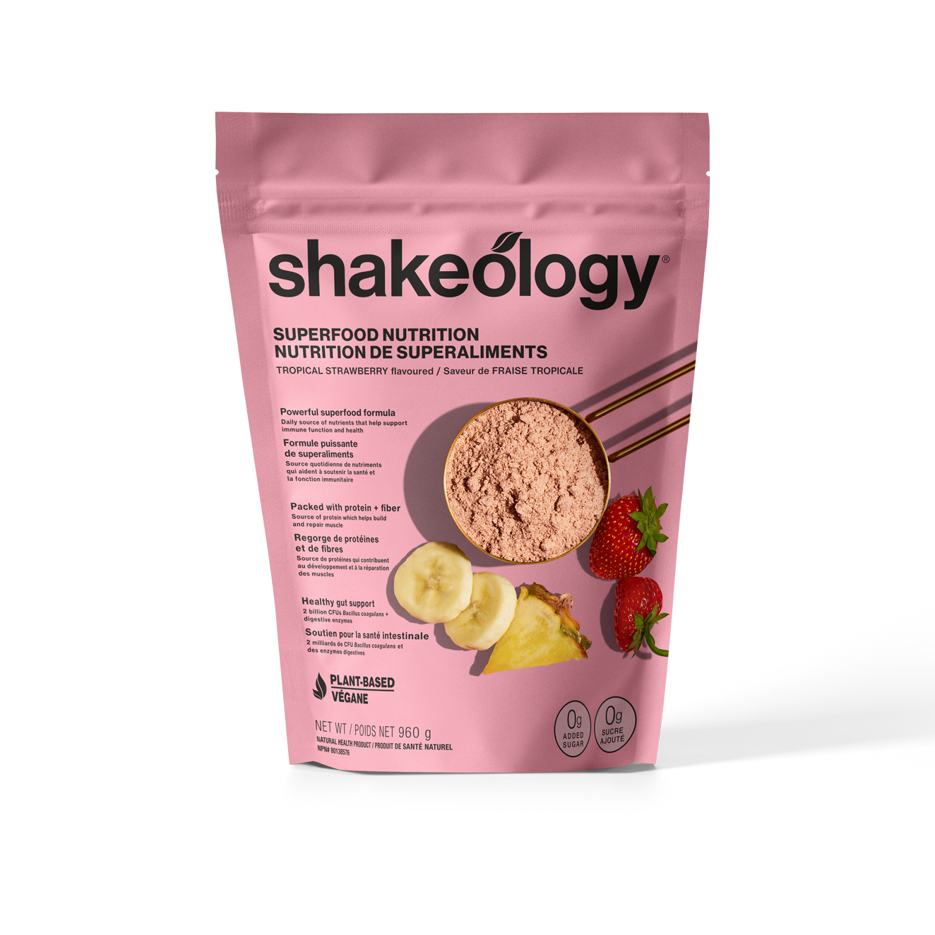 Shakeology 0g Sugar Tropical Strawberry