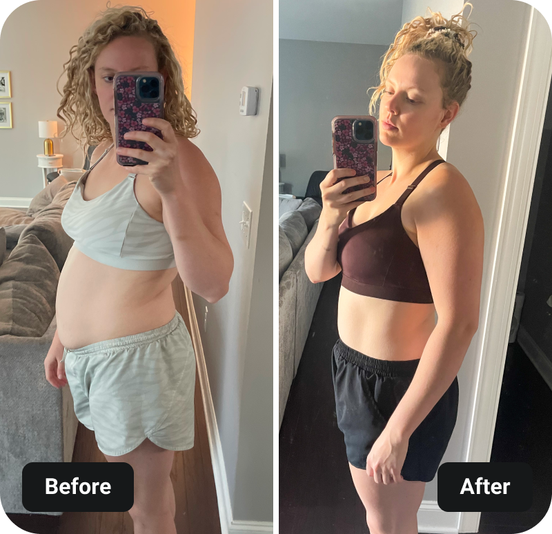4 Week Gut Protocol before and after results