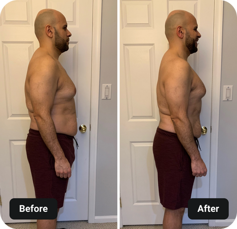 4 Week Gut Protocol before and after results