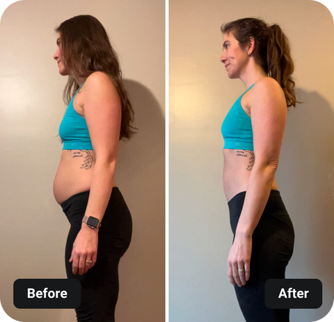 4 Week Gut Protocol before and after results