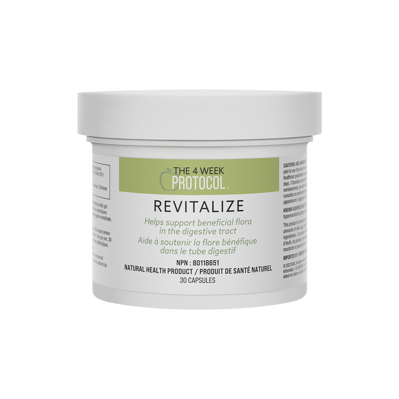 The 4 Week Gut Protocol Revitalize tub