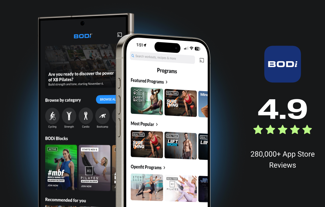 Bodi Graphics LIIFT4 | HIIT and weightlifting 4 days a week | BODi