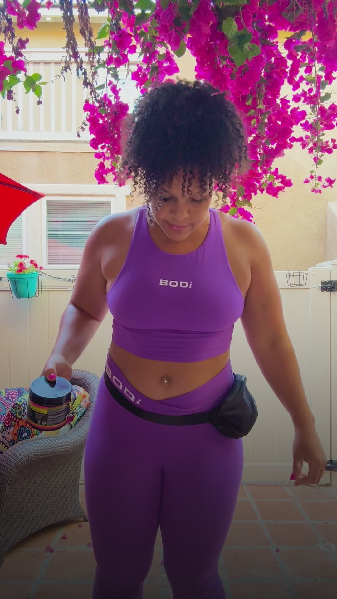 Lacee describes using Energize for workouts and daytime focus, citing natural caffeine.